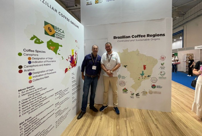 Regiões produtoras de café do Brasil encantam o público na Europa