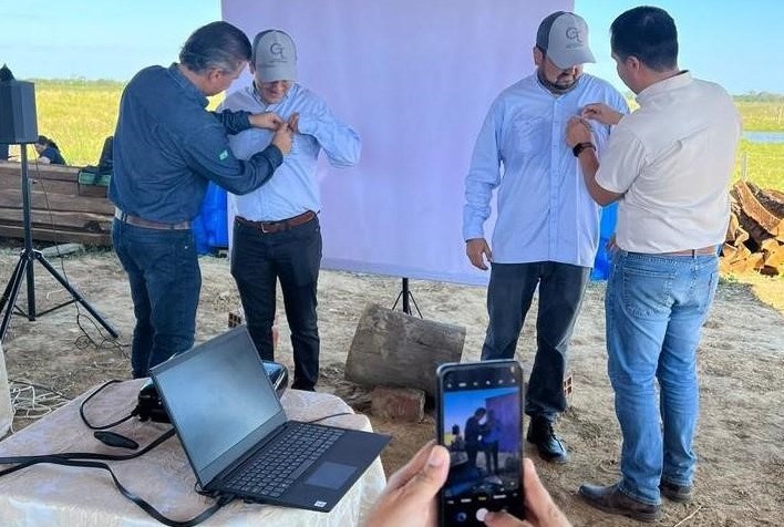 PMGZ Corte chega a mais um criatório na Bolívia