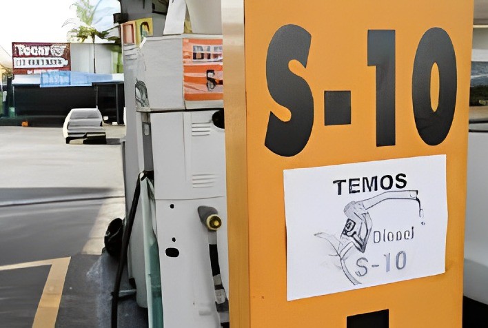 Diesel S10 recua na 1ª metade de julho, aponta Ticket Log