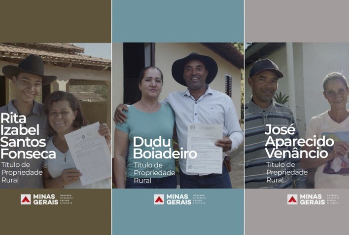 Governo de Minas entrega 881 títulos de regularização fundiária rural no primeiro semestre