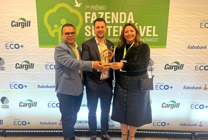 Sementeira de grande porte é reconhecida em premiação de sustentabilidade