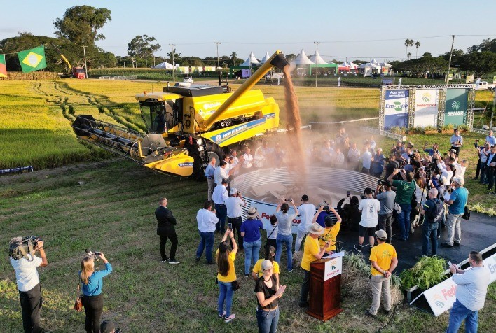 Abertura Oficial da Colheita do Arroz será lançada novamente na Expointer