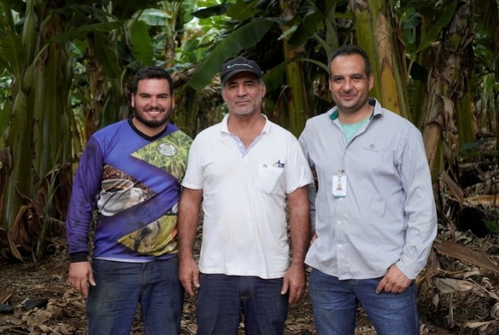 Produtor de banana supera média nacional de produtividade com protocolo de cultivo da Coopercitrus