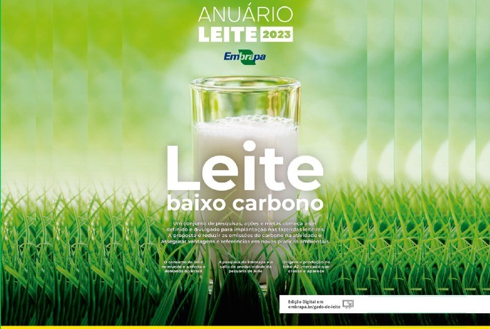 Programas de melhoramento reduzem até 39% intensidade de emissão de metano entérico nas principais raças leiteiras, comprova Embrapa Gado de Leite em artigo no Anuário Leite 2023