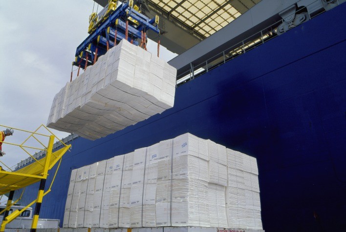 Saldo das exportações de celulose aumenta em 8,2%, puxado por China e América do Norte