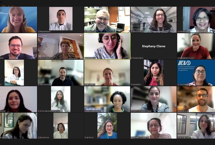 Técnicos de laboratórios oficiais de serviços veterinários de 12 países das Américas se capacitam no diagnóstico da resistência antimicrobiana com apoio do IICA