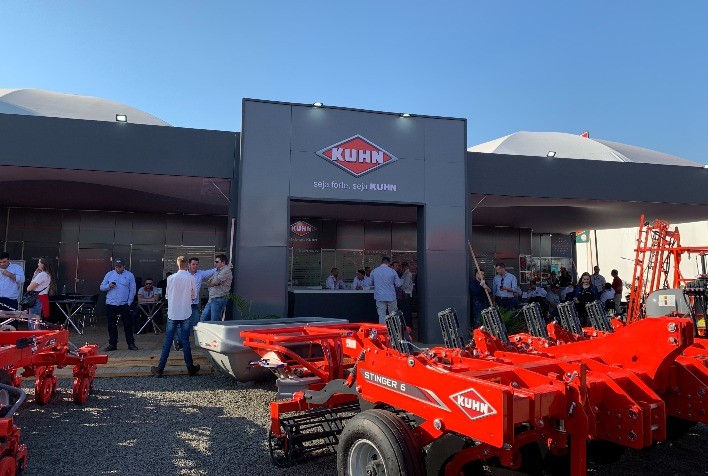 Saldo positivo e lançamento para a agricultura familiar marcaram participação da Kuhn na Expointer