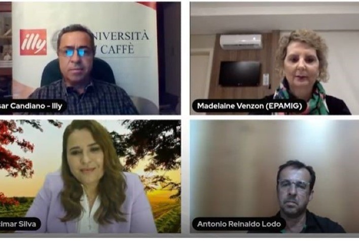 Especialistas falam sobre o futuro das “Alternativas biológicas em apoio ao manejo integrado de pragas e doenças do cafeeiro" durante live realizada pelo Clube illy do Café