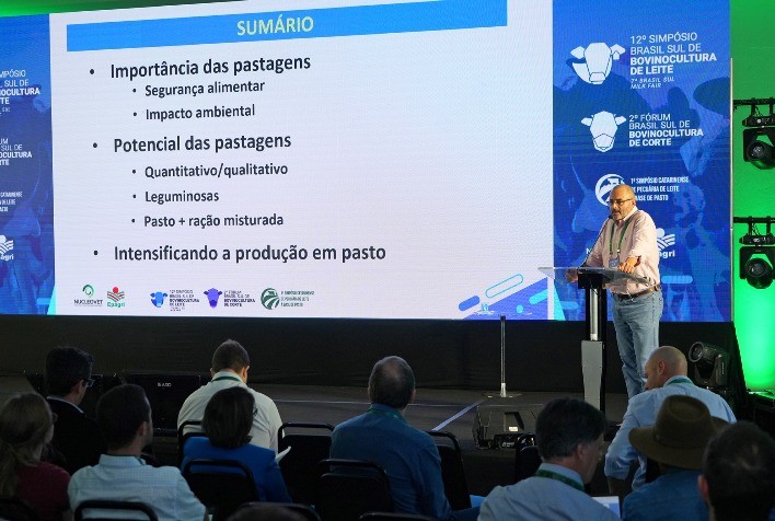 No leite, pasto é base, meio e topo