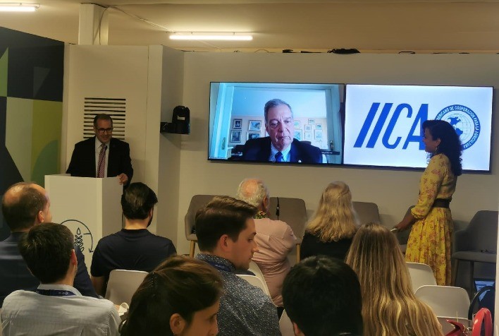 Documento apresentado no pavilhão do IICA na COP28 mostra que emissões de GEE atribuídas à pecuária bovina não são adequadamente contabilizadas e são menores do que as alegadas