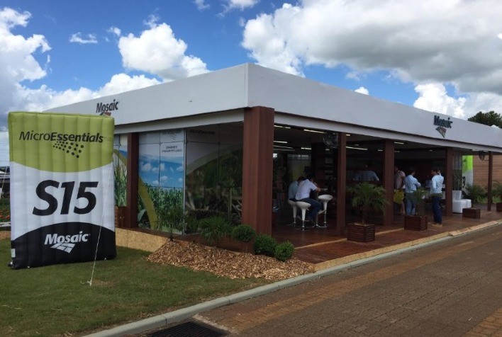 Mosaic Fertilizantes apresenta soluções para sojicultura no Dinetec 2024