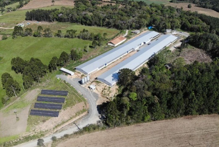 Na Seara, 55% das granjas de produtores integrados já utilizam energia solar