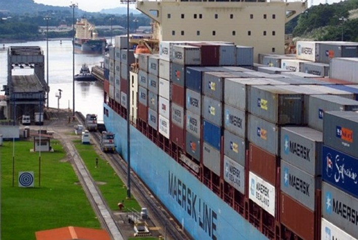 Maersk evitará navegar pelo Canal do Panamá em meio à seca