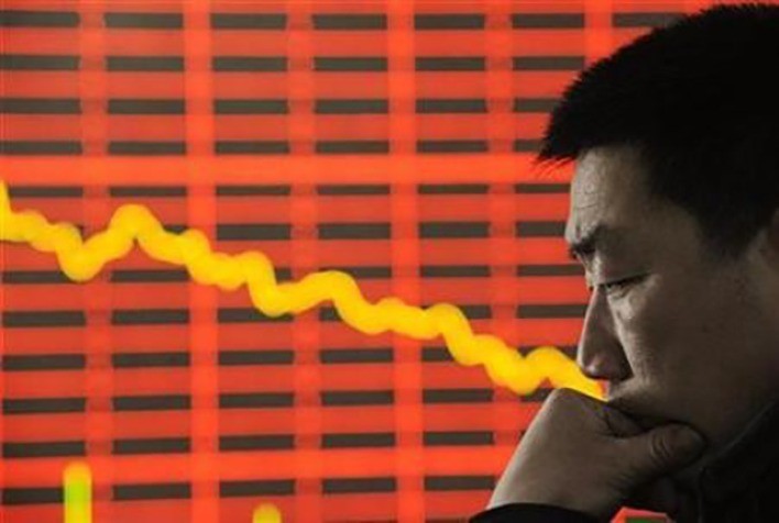 Ações da China registram 6º mês consecutivo de perdas por temores com a economia