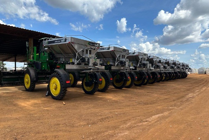 Show Rural recebe pela primeira vez distribuidores em inox para aproveitamento de autopropelidos