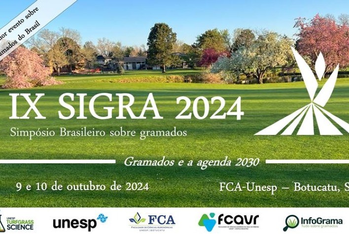 Nona edição do Simpósio Brasileiro sobre Gramados (SIGRA) acontece em outubro