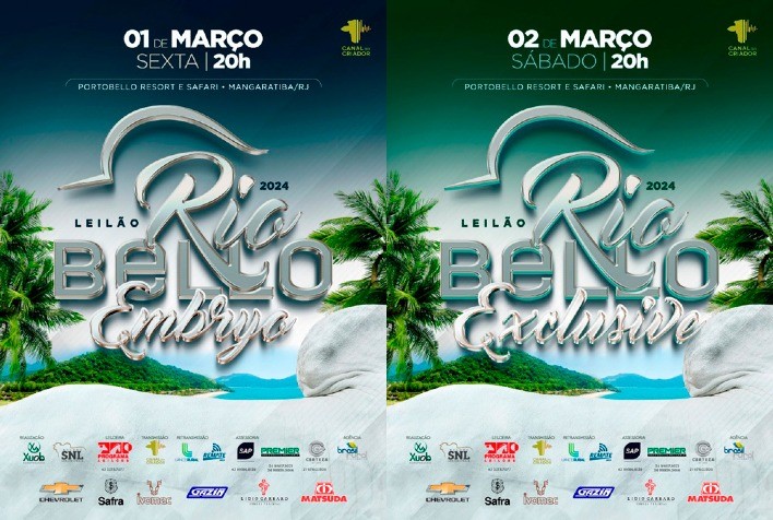 Leilão Nelore Rio Bello 2024 oferece oportunidades exclusivas em Mangaratiba (RJ)
