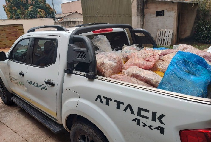 Para garantir a qualidade do produto que chega à população, Agrodefesa apreende seis toneladas de carne impróprias para consumo em Goiânia