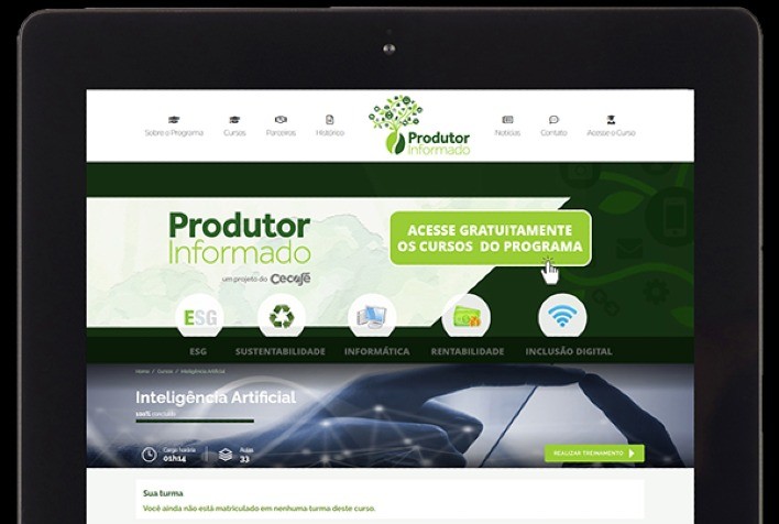 Cecafé disponibiliza curso da Microsoft sobre Inteligência Artificial no ‘Produtor Informado’
