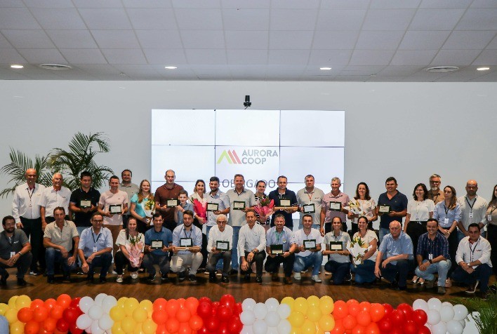Aurora Coop reconhece a excelência da suinocultura