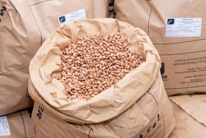 Emater marca presença na Tecnoshow com pré-lançamento de cultivar de feijão