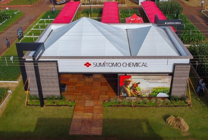 Sumitomo Chemical apresenta na Tecnoshow Comigo soluções sustentáveis para aumentar o desempenho das lavouras de soja e milho