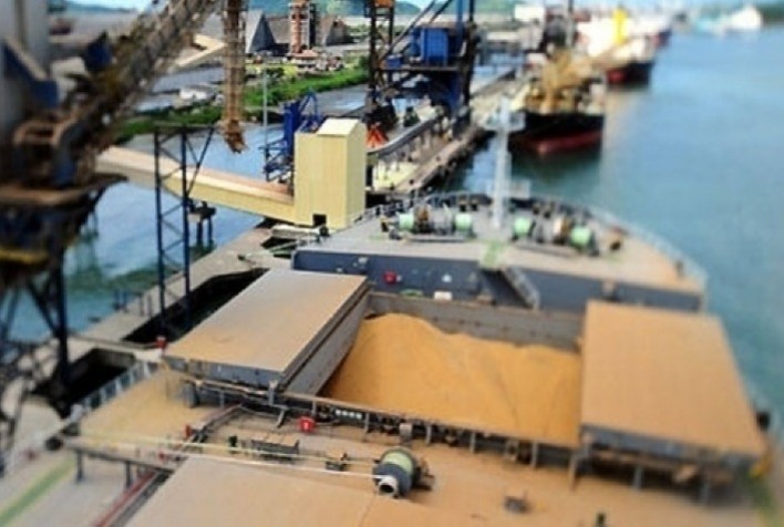 Portos do arco norte representam 31,6% das exportações de milho e soja, em março