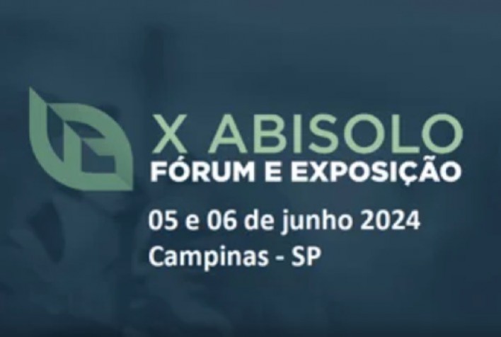 Palestra “Nutrição Mineral e Doença de Planta” é destaque na programação da 10ª edição da Abisolo Fórum e Exposição