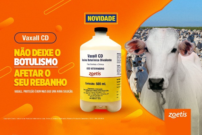 Zoetis completa sua linha de vacinas contra clostridioses