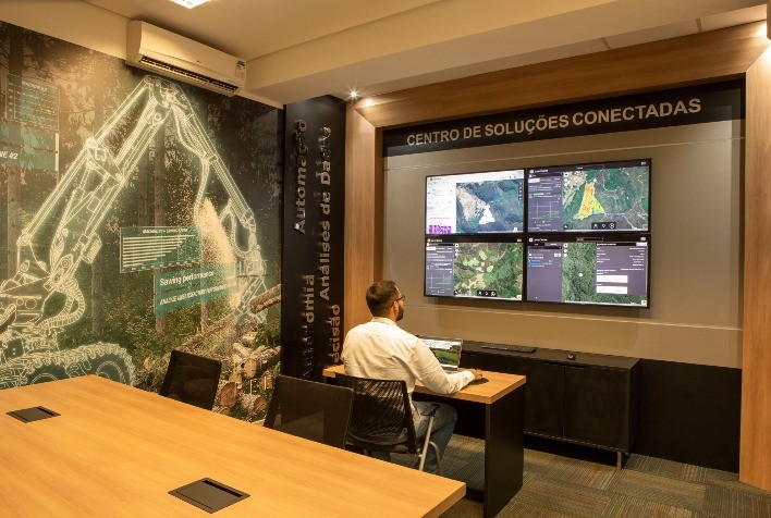 Como a tecnologia e as soluções John Deere estão impulsionando a operação de colheita florestal