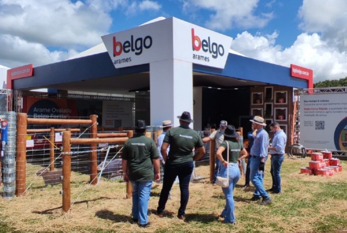 Belgo apresenta inovações em cercamento na Tecnoshow em Rio Verde (GO)