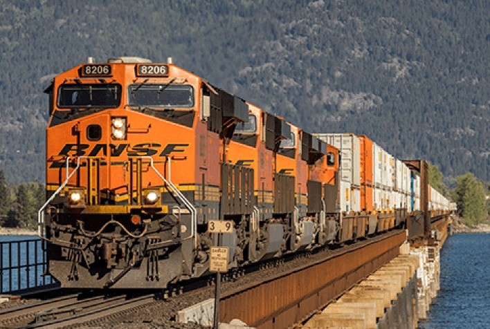 Queda no Transporte Ferroviário de Grãos nos EUA