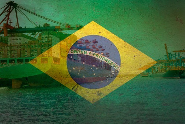 Balança Comercial do Brasil Registra Superávit de US$ 37,3 Bilhões até Junho