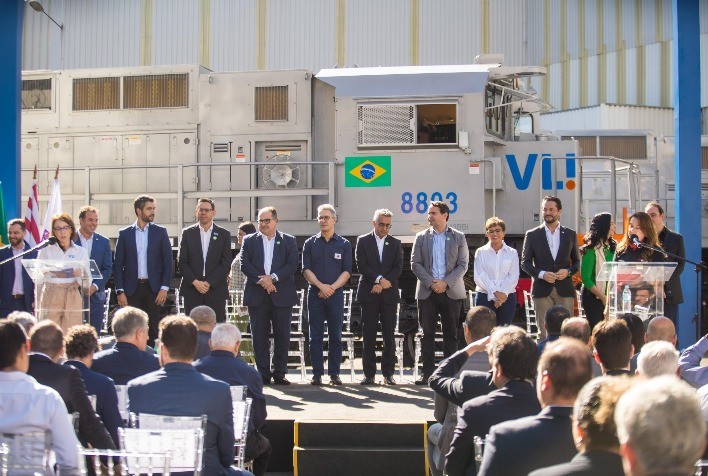 VLI Recebe Novas Locomotivas Wabtec para Expansão da Capacidade Ferroviária