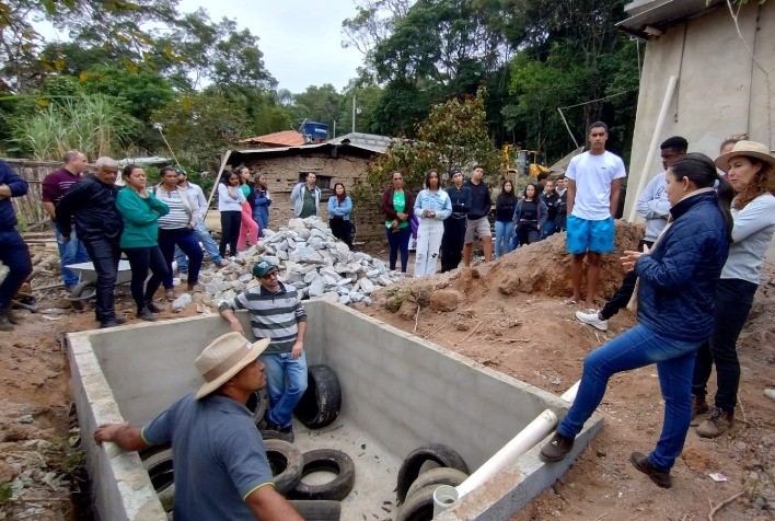 Construção de Fossas Tevap em Caranaíba Visa Proteger Cursos D’Água e Garantir Saúde
