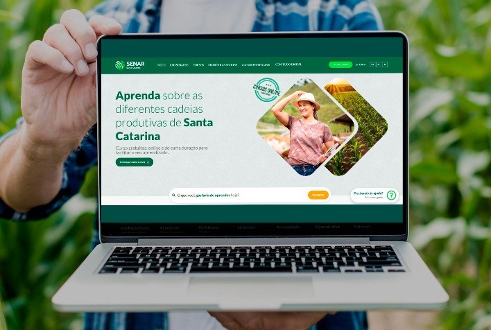Senar/SC Oferece Cursos Gratuitos e Online para o Setor Rural