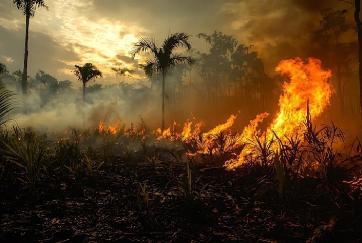 Número de Queimadas no Brasil mais que Dobra e Foco de Incêndio Surge a Cada 2,4 Minutos em 2024