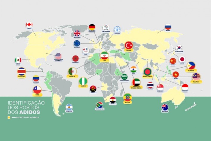 Brasil Amplia Rede de Adidos Agrícolas com a Criação de 11 Novos Postos no Exterior