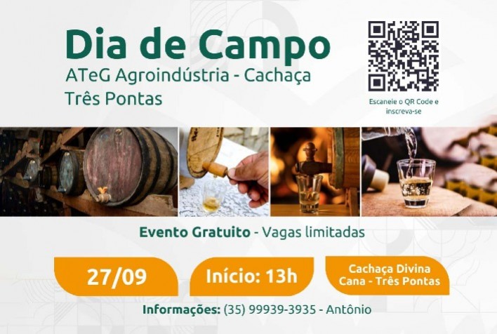 Dia de Campo ATeG Agroindústria: Encontro sobre Cachaça em Três Pontas