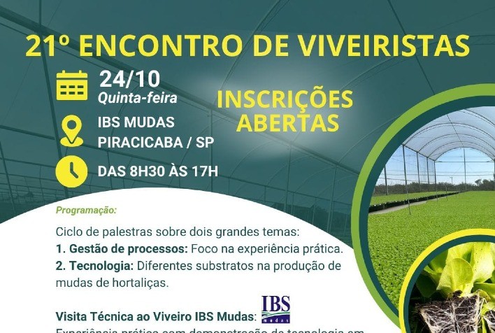 Encontro de Viveiristas: Gestão e Tecnologia na Produção de Mudas em Debate