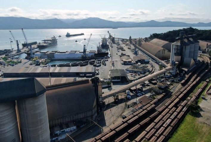 Crescimento de 5% nas movimentações do Porto de São Francisco do Sul é impulsionado pela exportação de grãos
