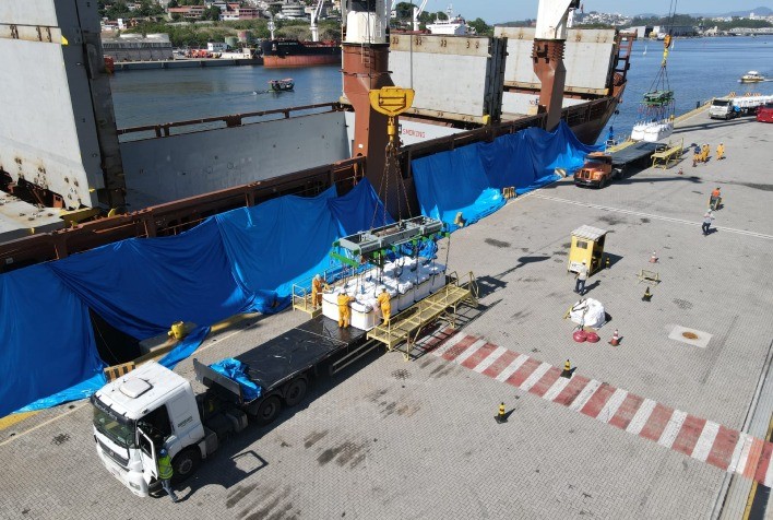 Porto de Vitória Realiza Primeiro Embarque de Café em Bags para os EUA