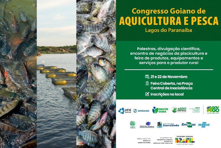 Emater Goiás Realiza Congresso de Aquicultura e Pesca em Inaciolândia