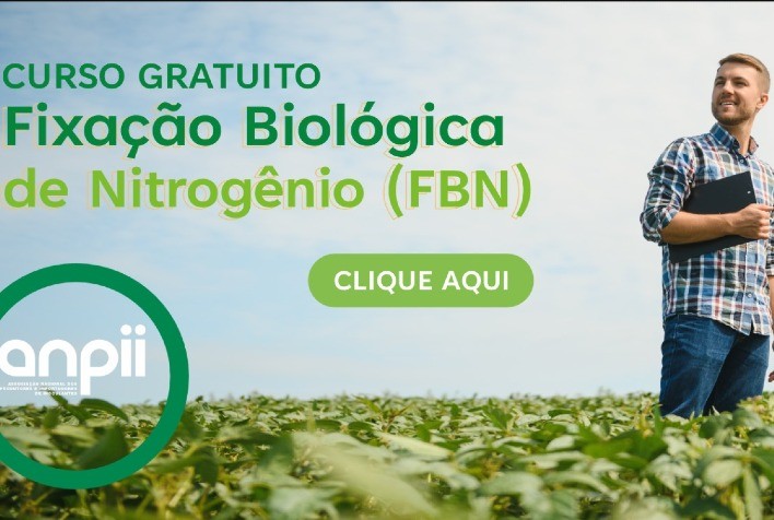 ANPII Bio Oferece Curso Online sobre Fixação Biológica de Nitrogênio para Agricultura Sustentável