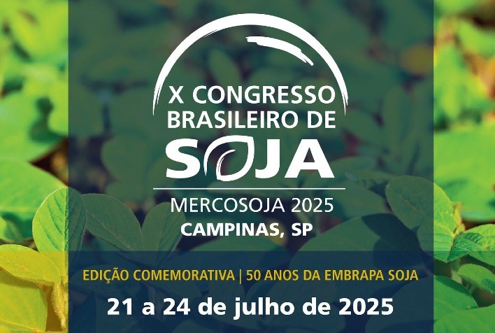 Inscrições Abertas para o X Congresso Brasileiro de Soja