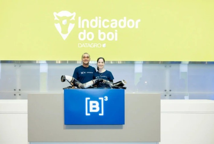 DATAGRO e B3 Intensificam Presença no Campo para Impulsionar Contratos Futuros de Boi na Bolsa