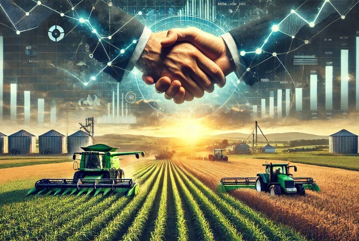 Fusões e Aquisições no Setor Agropecuário Registram Crescimento de 140% em 2024