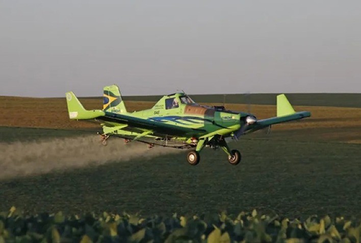 Brasil registra crescimento de 7,21% na frota aeroagrícola e consolida segunda maior posição mundial