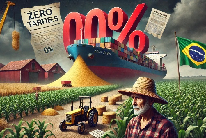 Governo Zera Alíquota de Importação de Commodities, mas Decisão Gera Riscos ao Agro Nacional