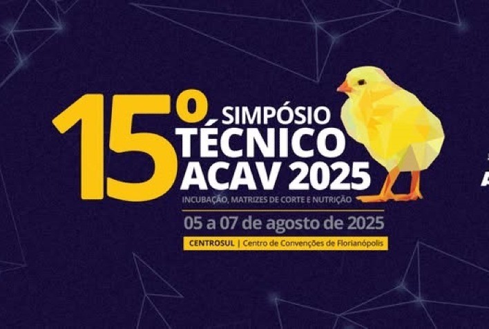 ACAV Abre Inscrições para o 15º Simpósio Técnico de Avicultura Industrial